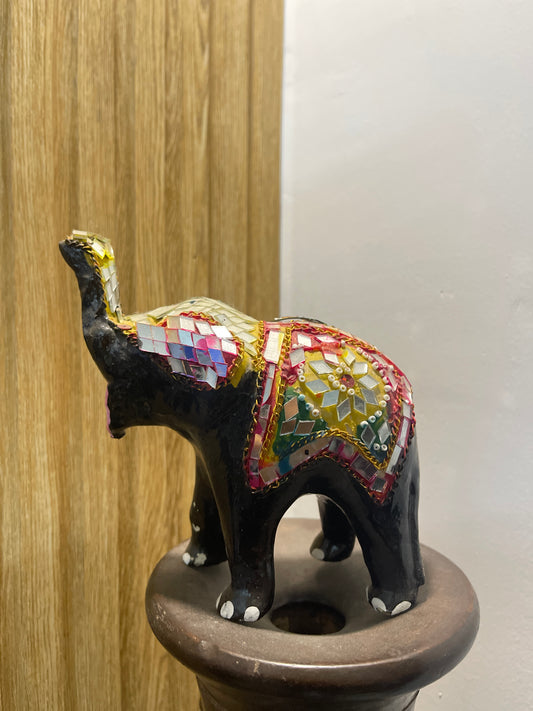 Mosaic Majesty – The Royal Elephant(Set of 2)