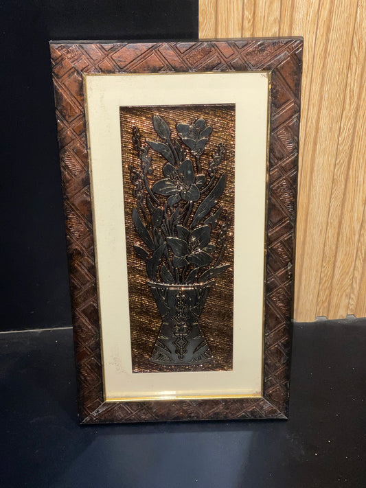 Eternal Bloom – Copper Flower Vase